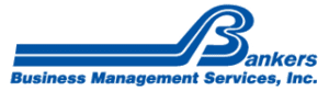 A blue and white logo for an air management service.